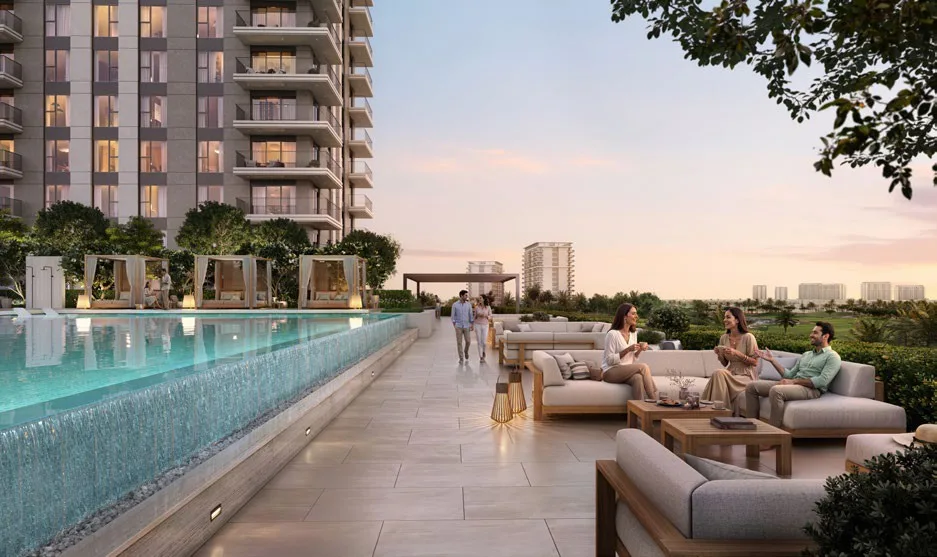 Dining in the landscape at Lunaya
