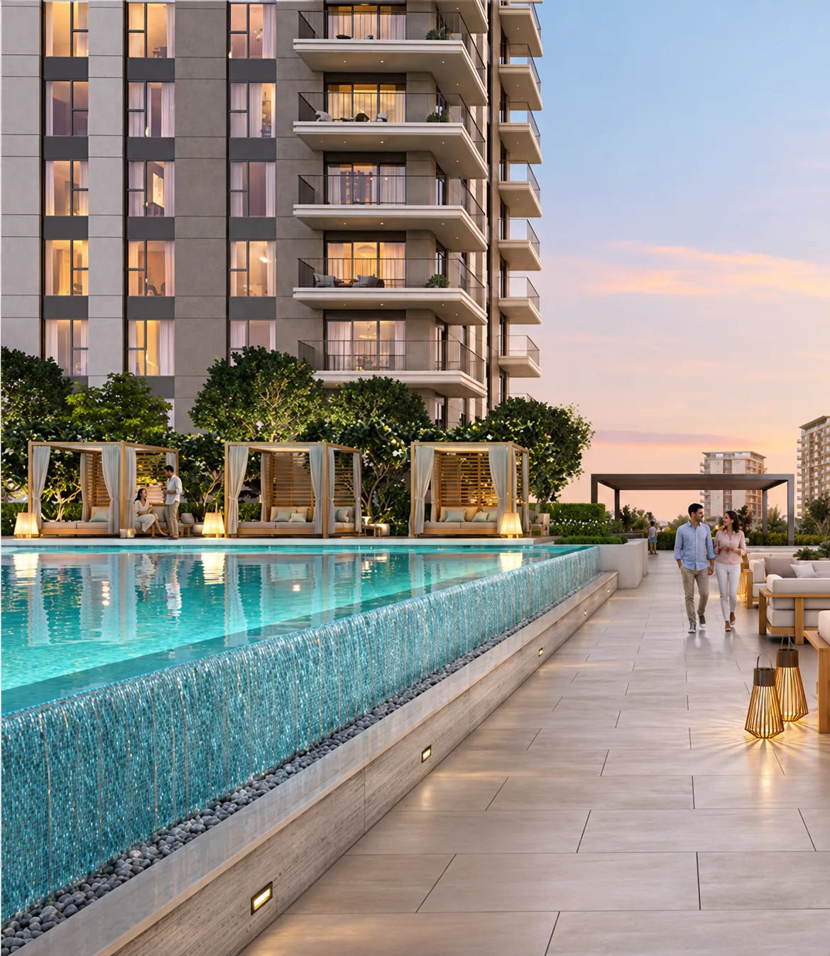 Rooftop living at Lunaya